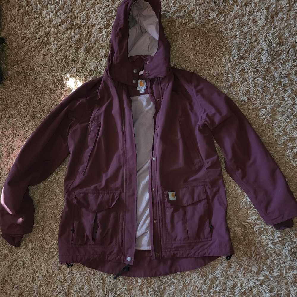 Like New Carhartt Storm Defender Jacket Womens Large 12/14